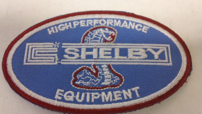 High performance shelby equipment patch applique drag racing car auto speed