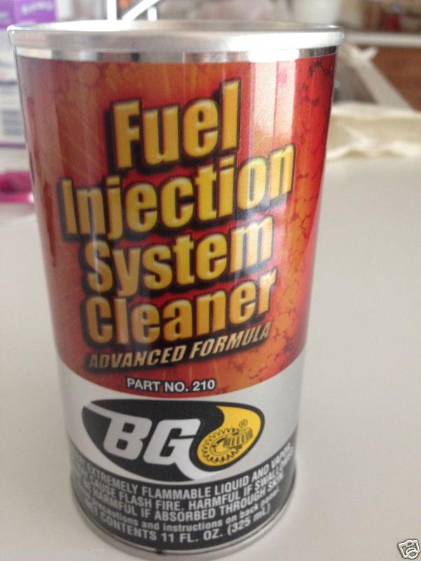  bg fuel injection system cleaner, box of 25 cans