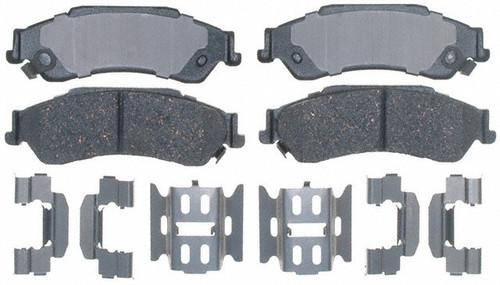 Acdelco durastop 17d729ch brake pad or shoe, rear-ceramic brake pad