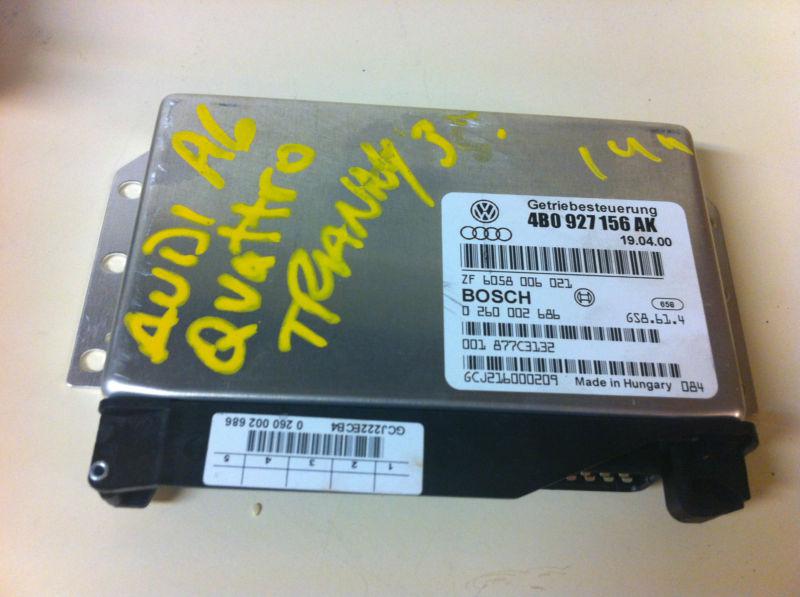  oem 00 01 audi a6 transmission computer module tcm tcu 4b0 927 156 ak oem