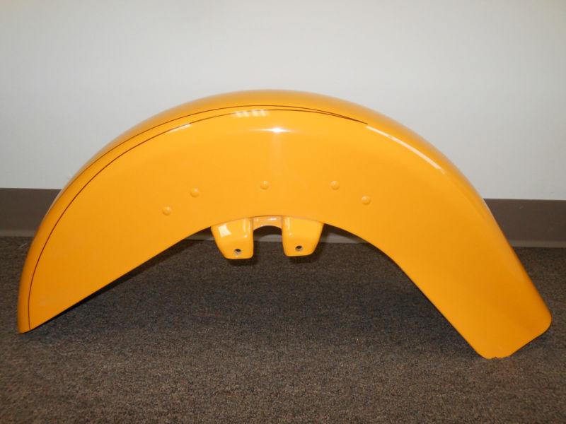 2012 harley davidson fltrx front fender chrome yellow uesd