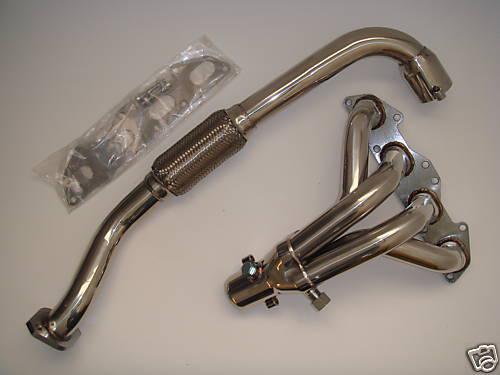 M2 exhaust header 1995-1999 mitsubishi eclipse eagle talon non turbo 2.0l