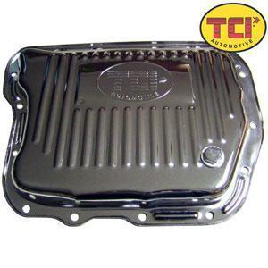 Tci stock replacement auto transmission pan for gm th350 transmission