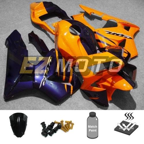 Injection fairing kit pack w/ windscreen & bolts for honda cbr600rr 2003 2004 aq