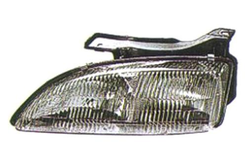 Replace gm2502130 - 95-99 chevy cavalier front lh headlight assembly