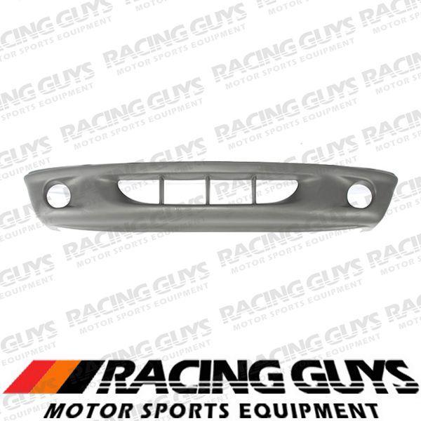 97-00 dodge dakota front bumper cover lower fascia facial plastic gray ch1000240