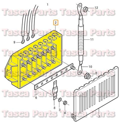 Brand new oem rear main fuse box 1999-2009 volvo s60 s80 v70 v70xc xc90 #9162321