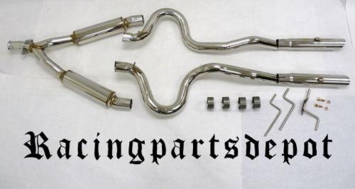 Obx catback cat back exhaust 99-04 ford mustang v6 3.8l