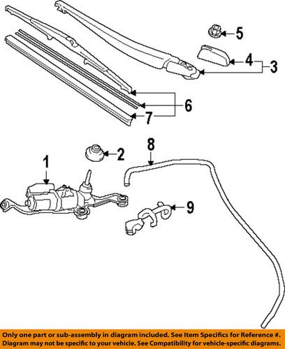 Toyota oem 8524247030 wiper blade/windshield wiper blade