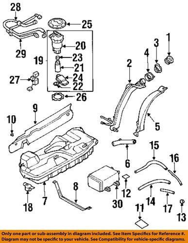 Mazda oem ld4842250 fuel tank cap