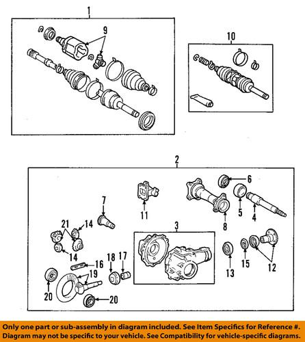 Toyota oem 4140034013 4wd actuator