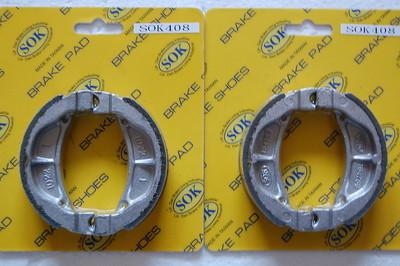 Front&rear brake shoes for kawasaki '83-'03 kx 60 kx60