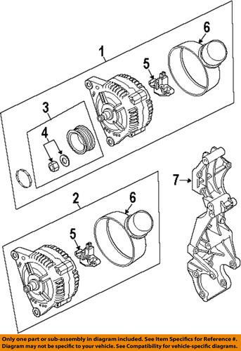 Volkswagen oem 07c903018x alternator