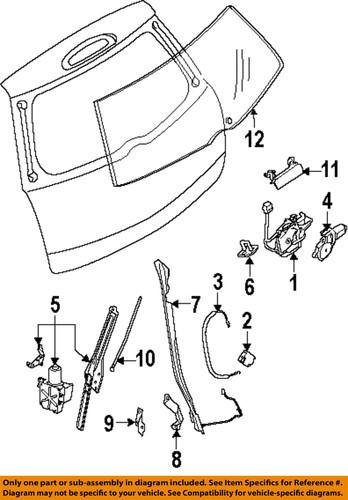 Nissan oem 905065z200 trunk/trunk part/trunk lock actuator motor