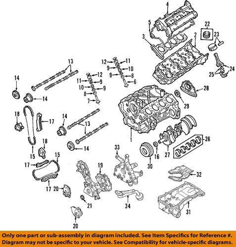 Nissan oem 132312y800 cam follower/engine camshaft follower