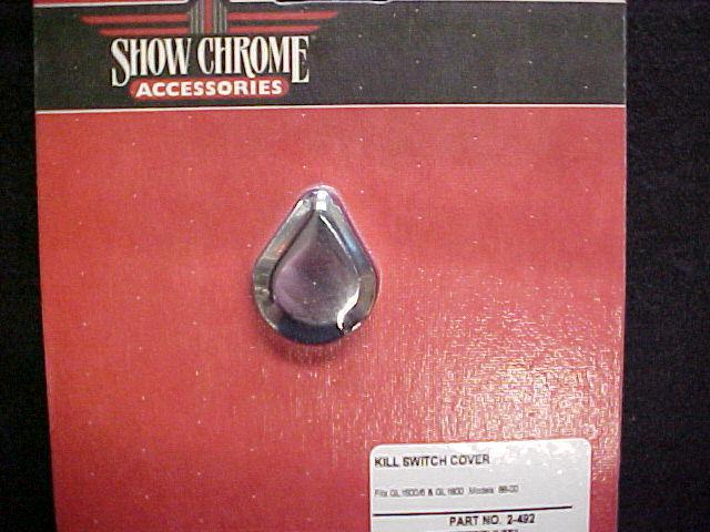 Honda gl1500 goldwing - chrome kill switch cover