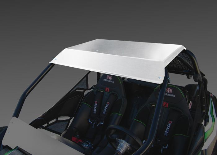 Yoshimura race roof kit for utv raw aluminum for polaris rzr s 800 2008-2012