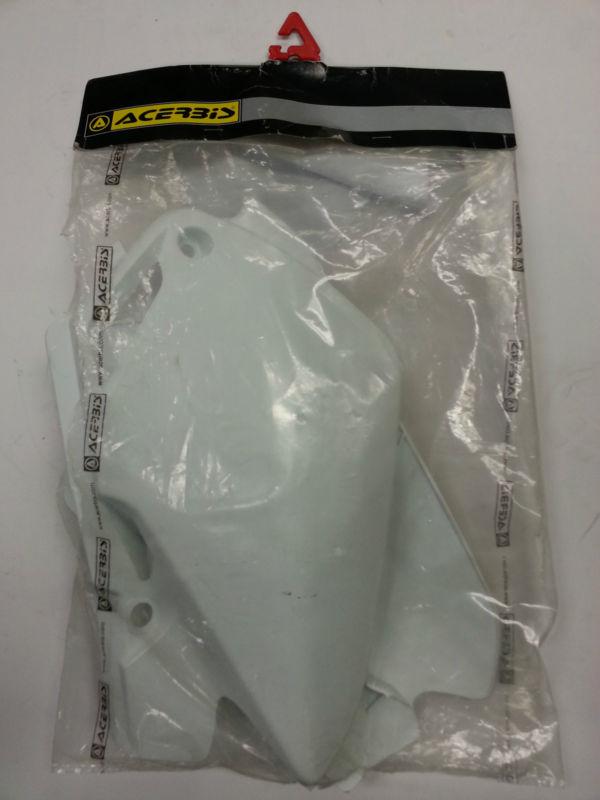 2003-2007 honda cr85 acerbis white side panels cr cr85 honda mx baja 