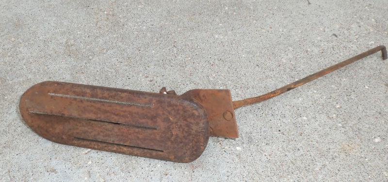 Gas foot pedal & linkage 1941 1946 chevrolet truck cab floor 41 46 chevy fuel