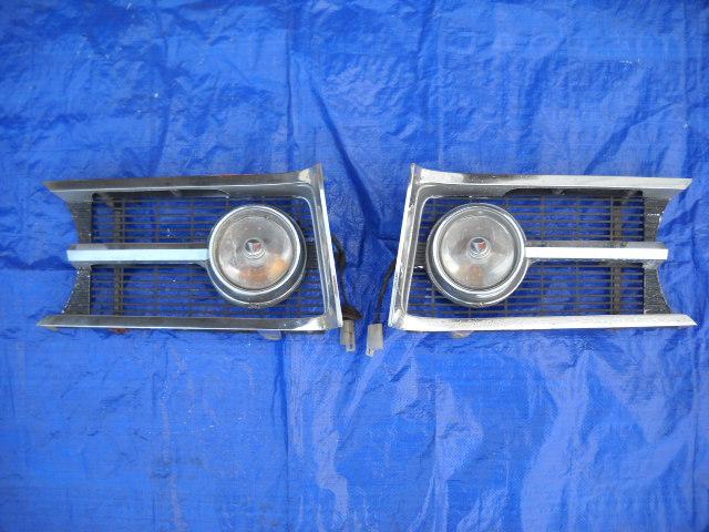 Mopar 1964 65 plymouth barracuda grille set w/ marker parking lights 273 a body