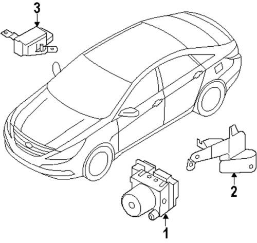 Kia 589202t550 genuine oem factory original modulator valve