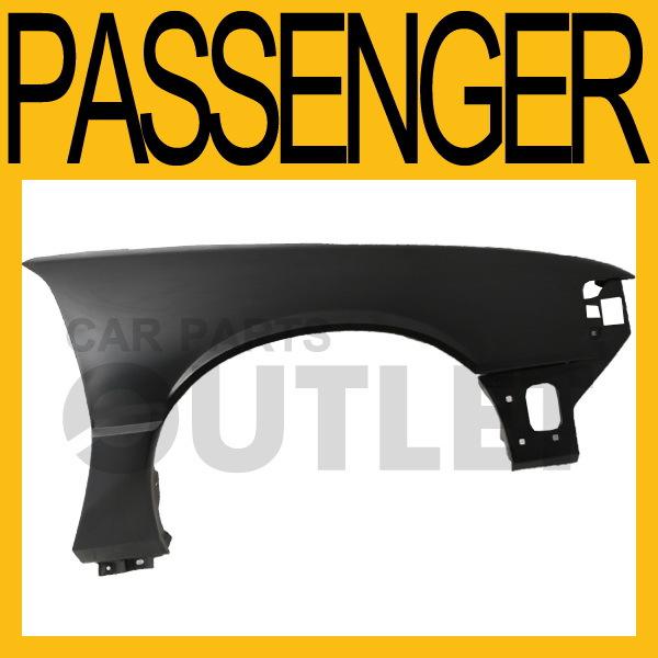 89 90 91 pontiac grand am se passenger side fender 2/4d