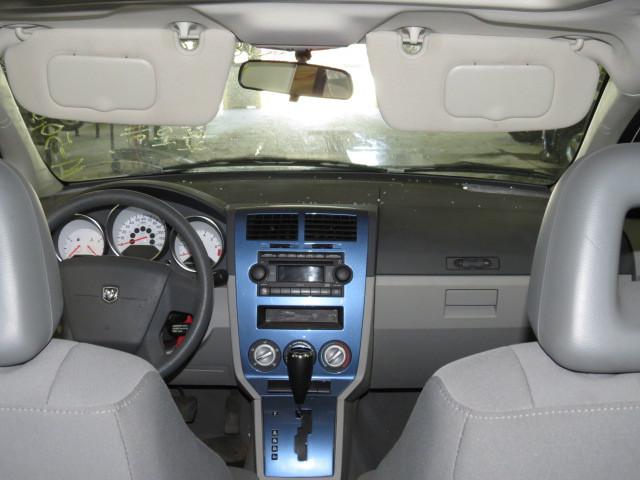 2007 dodge caliber floor center console gray 2439700