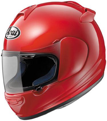 New arai vector-2 full-face adult helmet, race red, large/lg