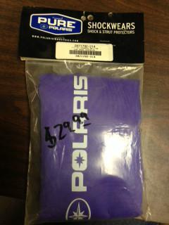 Pure polaris shock & strut protector, purple set of 2, part # 2871792-214
