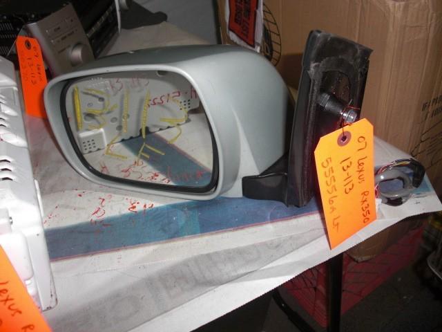 04 05 06 lexus rx330 l. side view mirror power w/memory 547961