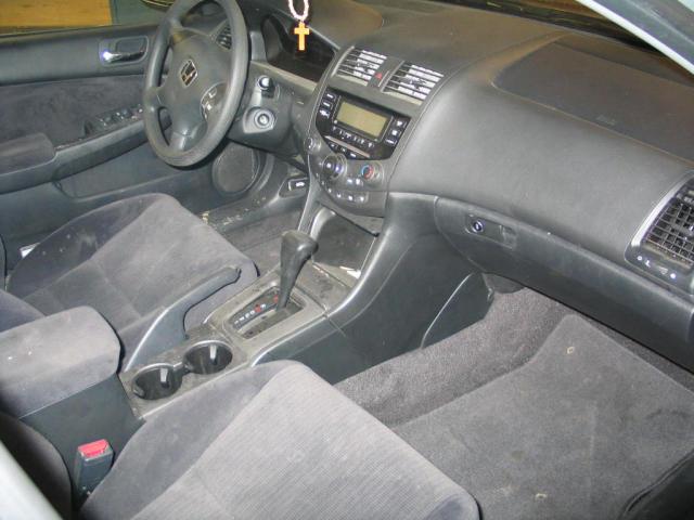 2003 honda accord floor center console gray 257390