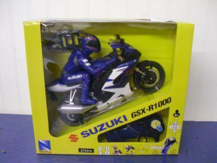Newray suzuki gsx-r1000 rc motorcycle with rider