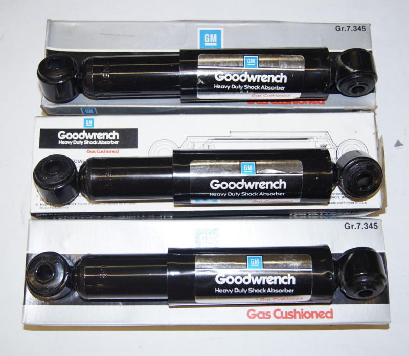 Lot of 3 nos genuine gm 12322239 heavy duty shock absorber (25509)