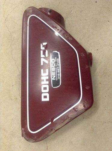 1977 yamaha xs750 triple right side cover side plate 