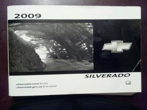 2009 chevy silverado owner's manual guide books set