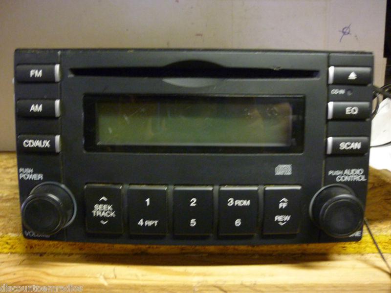 07-08 kia spectra factory cd radio 96150-2f700 oem *