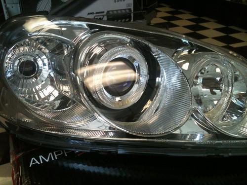 Front headlights projectors