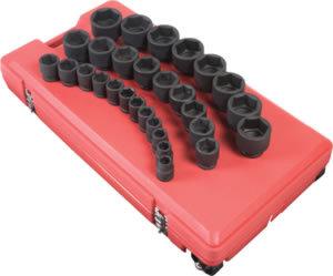 Sunex  29 piece 3/4" drive fractional impact socket set