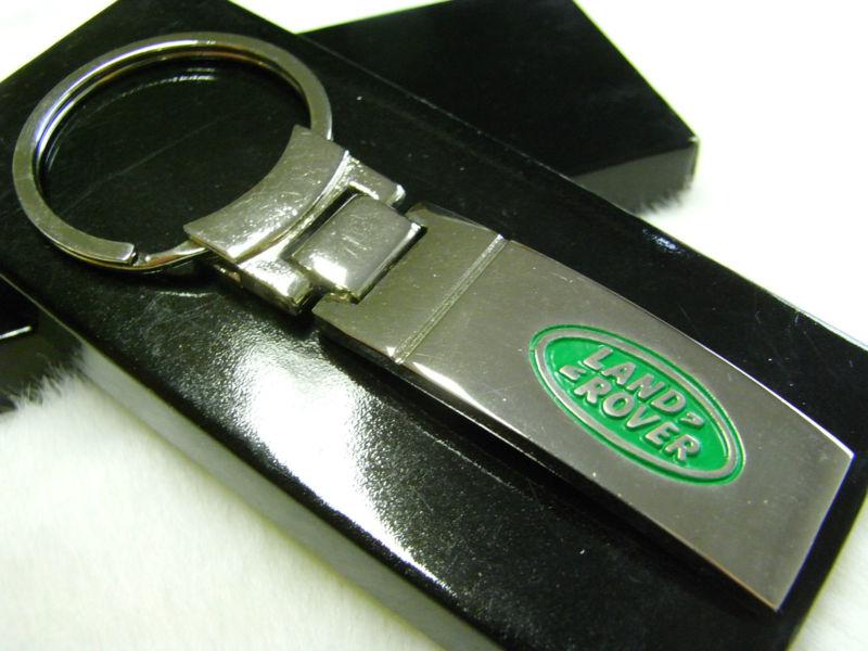 Land rover key chain ring fob lr2 range rover evoque lr4 sport accessories new