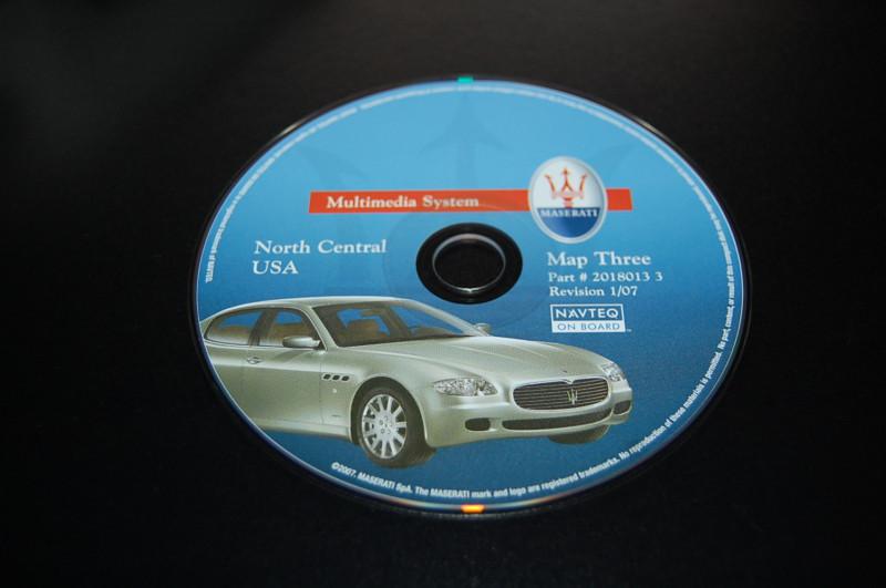 2004-2005-2006-2007-2008 maserati quattroporte navigation cd map #3