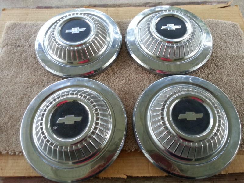 Hub Caps, Dog Dish, 1966 Chevelle/El Camino, 4-Piece, 58% OFF