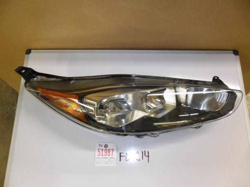 Oem headlight headlamp head light lamp ford fiesta 14 2014 rh