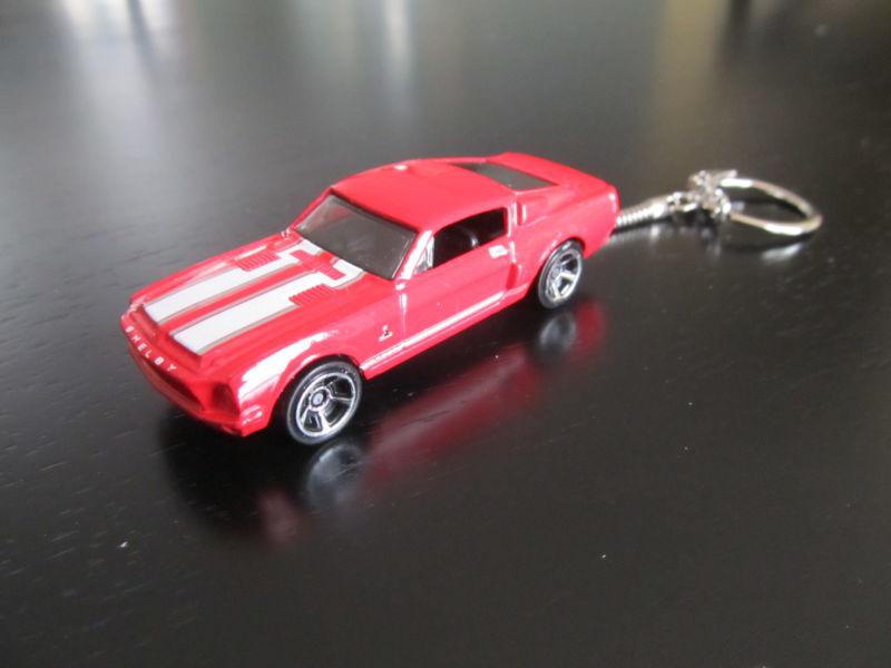 1968 shelby gt500 cobra 428 kr mustang diecast key chain key ring hang ford car 