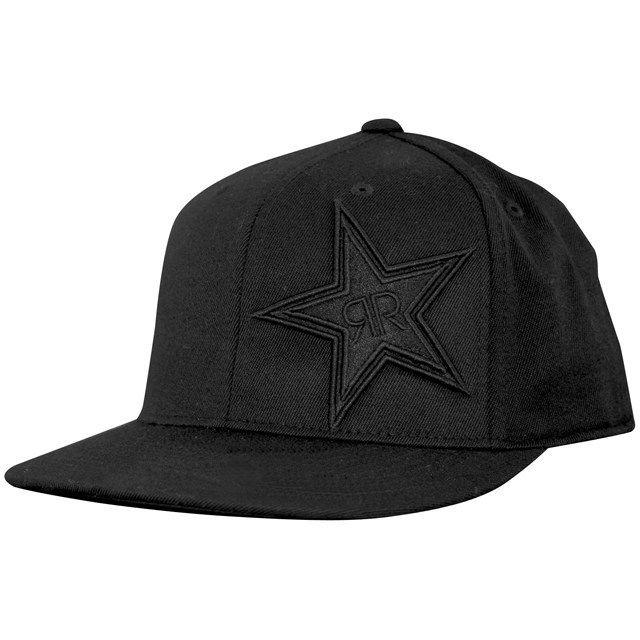 Answer rockstar blackout hat cap - black - small/medium - s/m _014257