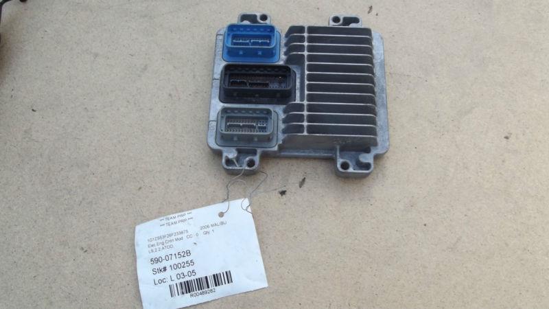 2006 chevrolet malibu /ecm / ecu electronic engine control module unit