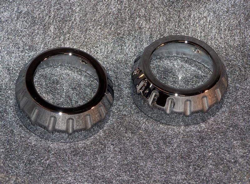 Harley-davidson fork slider dust covers vrod