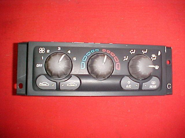 Pontiac aztek climate control heater a/c unit rear defroster 01 02 03 04 05