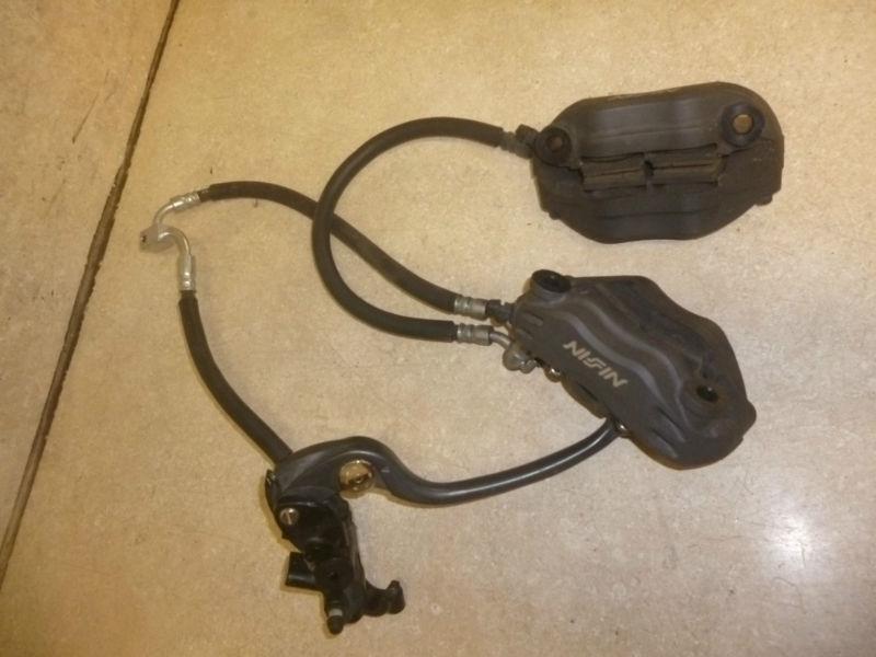 06-10 2007 kawasaki zx14r zx 14 zx14 front brake calipers master cylinder #2309