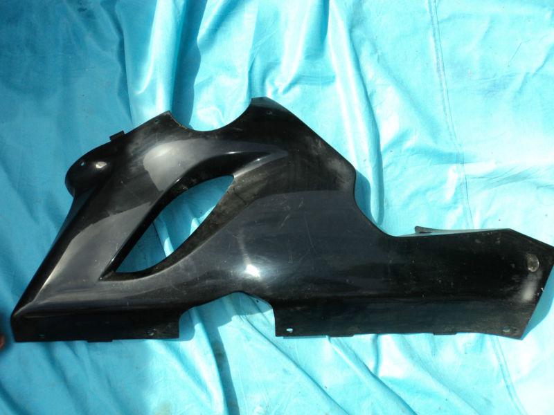 2005-2006 kawasaki zx6r lower left fairing