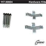 Centric parts 117.90004 rear disc hardware kit